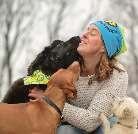 Miranda and her dogs