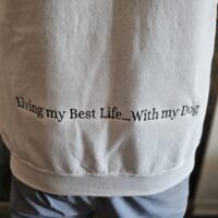White Hooded Sweatshirt
