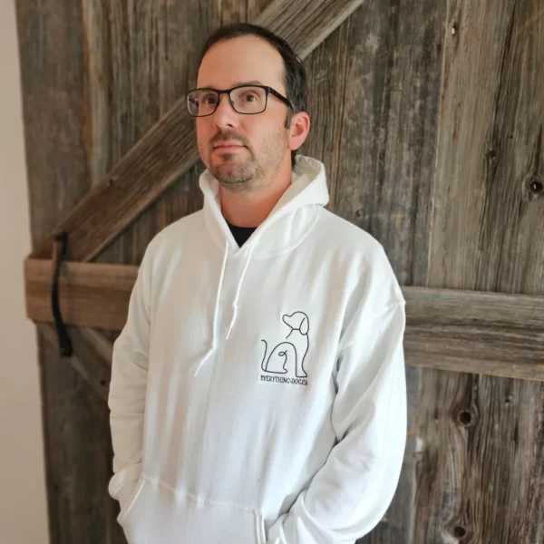 White Hooded Sweatshirt